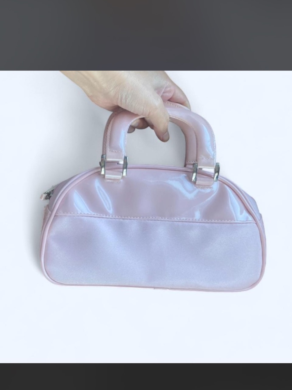 Pink Patent Mini Bag - Picture 1 of 6